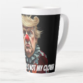 Trump: "Nicht mein Zirkus, nicht mein Clown" Milchtasse (Rechte Ecke)