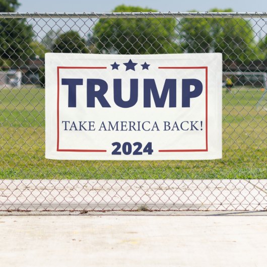 Trump nimmt Amerika zurück 2024 Banner (Insitu)