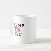 Trump nimmt Amerika zurück 2024 Kaffeetasse (Vorderseite Links)