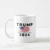 Trump nimmt Amerika zurück 2024 Kaffeetasse (Links)