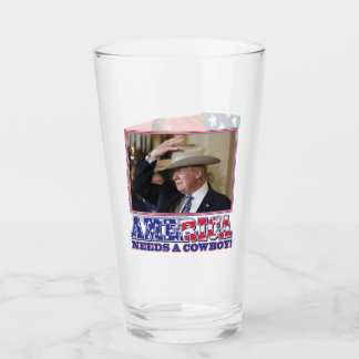 Trump nimmt Amerika zurück Glas