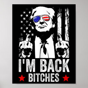 Trump nimmt Amerika zurück in Es Poster