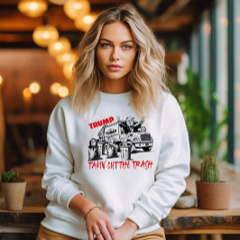 Trump nimmt den Müll weg Sweatshirt