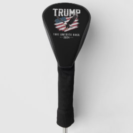 Trump nimmt die Wahlen 2024 Vintag zurück Golf Headcover