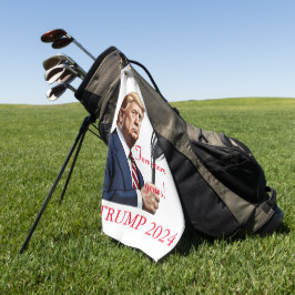 Trump: Noch mehr Jahre der Größe! Golfhandtuch