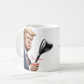 Trump: Noch mehr Jahre der Größe! Kaffeetasse (Vorderseite Links)