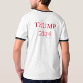 Trump: Noch mehr Jahre der Größe! T-Shirt (Rückseite)