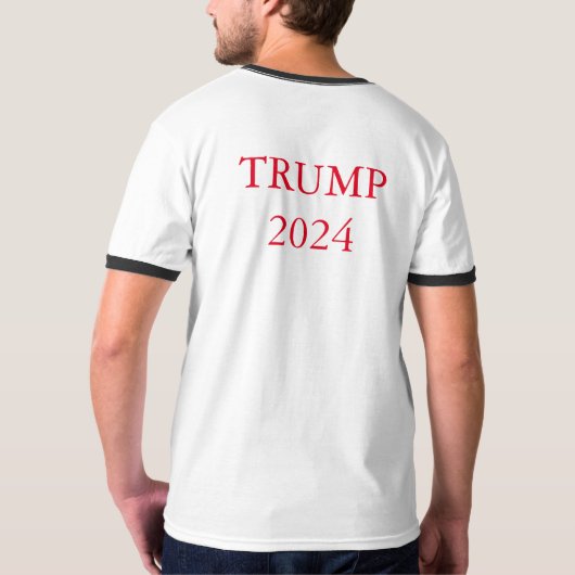 Trump: Noch mehr Jahre der Größe! T-Shirt (Rückseite)