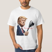 Trump: Noch mehr Jahre der Größe! T-Shirt (Vorderseite)