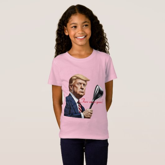 Trump: Noch mehr Jahre der Größe! T-Shirt (Vorne ganz)