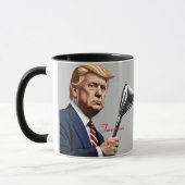 Trump: Noch mehr Jahre der Größe! Tasse (Links)