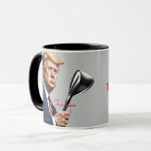 Trump: Noch mehr Jahre der Größe! Tasse (Vorderseite Links)