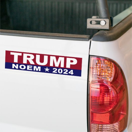 Trump Noem 2024 Autoaufkleber (Auf Lkw)