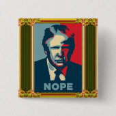 Trump Nope Button (Vorderseite)
