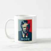 Trump Nope Kaffeetasse (Links)
