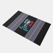 Trump Nope No Way Doormat Fußmatte (Schrägansicht)