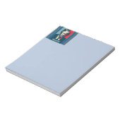 Trump Nope Notepad Notizblock (Rotiert)