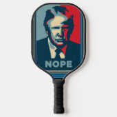 Trump Nope Pickleball Paddle (Vorderseite)