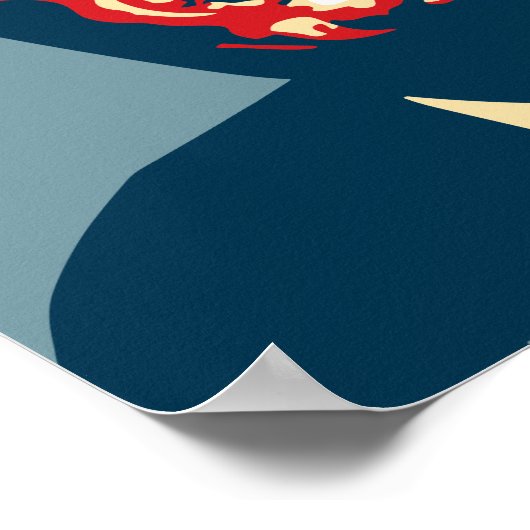 Trump Nope Poster (Ecke)