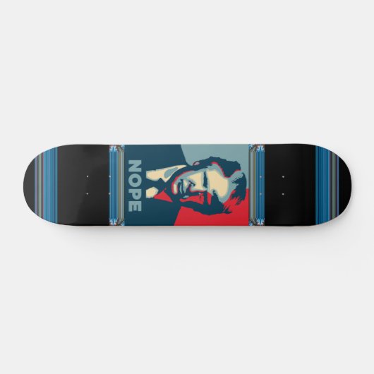 Trump Nope Skateboard (Horizontal)