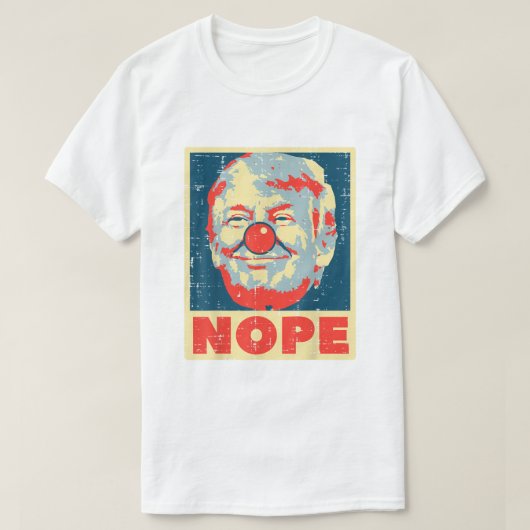 TRUMP NOPE T - Shirt (Design vorne)
