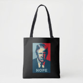 Trump Nope Tote Bag Tasche (Vorderseite)