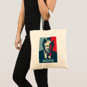 Trump Nope Tote Bag Tragetasche (Vorderseite (Produkt))