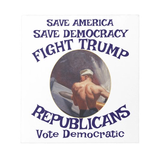 Trump Notizblock (Vorderseite)