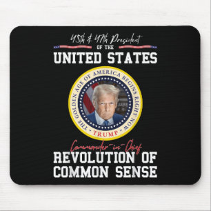Trump-Oberbefehlshaber des Goldenen Zeitalters Ame Mousepad