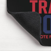 Trump oder der Landstreicher 2025 Wählen Sie Trump Mousepad (Ecke)