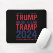 Trump oder der Landstreicher 2025 Wählen Sie Trump Mousepad (Mit Mouse)