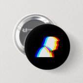 Trump optische Täuschung Edm  Button (Vorne & Hinten)