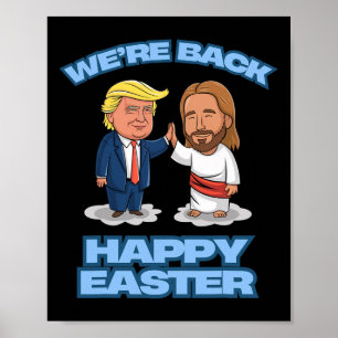 Trump Ostern Jesus Trump Wir Ck Lustig Ostern Shi Poster