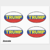 Trump Oval Sticker (Blatt)