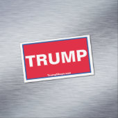 TRUMP-Packung mit 25 roten, blauen Magnetkarten Magnetische Visitenkarte (Beispiel)