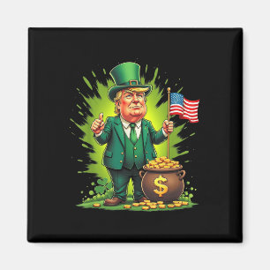 Trump Paddys Back 45 47 St Patricks Day Usa Magnet