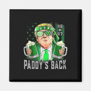 Trump Paddys Back 45 47 St Patricks Day Usa Magnet