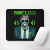 Trump Paddys Back Design - Trump St Mousepad (Mit Mouse)