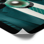 Trump Paddys Back Design - Trump St Poster (Ecke)