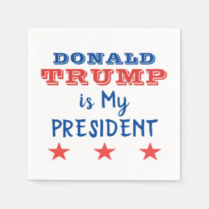 Trump Paper Napkins Serviette