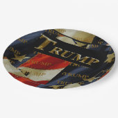 TRUMP PAPPTELLER (Schrägansicht)