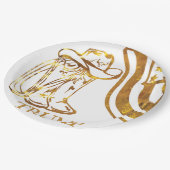 TRUMP PAPPTELLER (Schrägansicht)