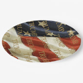 TRUMP PAPPTELLER (Schrägansicht)