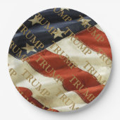 TRUMP PAPPTELLER (Vorderseite)