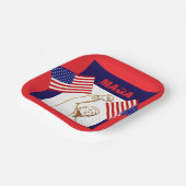 TRUMP PAPPTELLER (Gewinkelt)