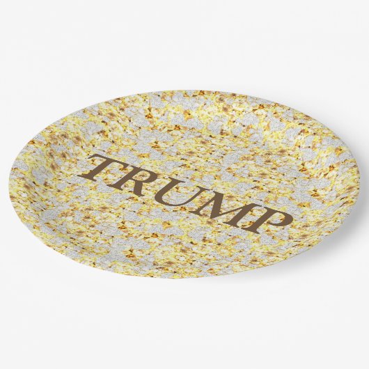 TRUMP PAPPTELLER (Schrägansicht)