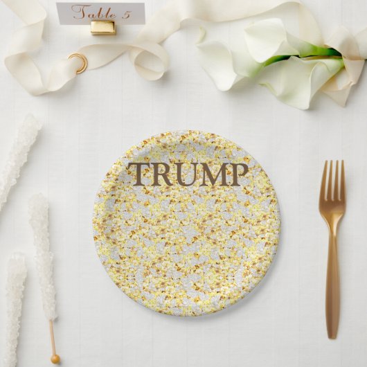TRUMP PAPPTELLER (Hochzeit)