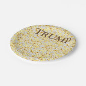 TRUMP PAPPTELLER (Schrägansicht)