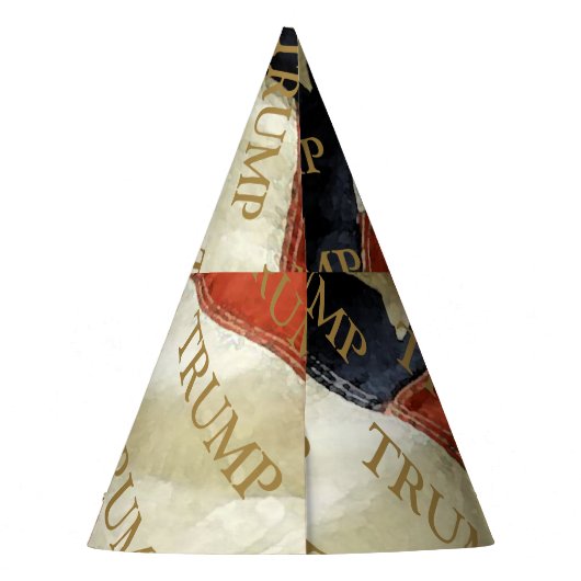 Trump Partyhütchen (Rückseite)