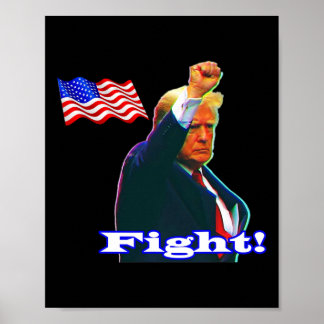 Trump Patriot Kampf Poster